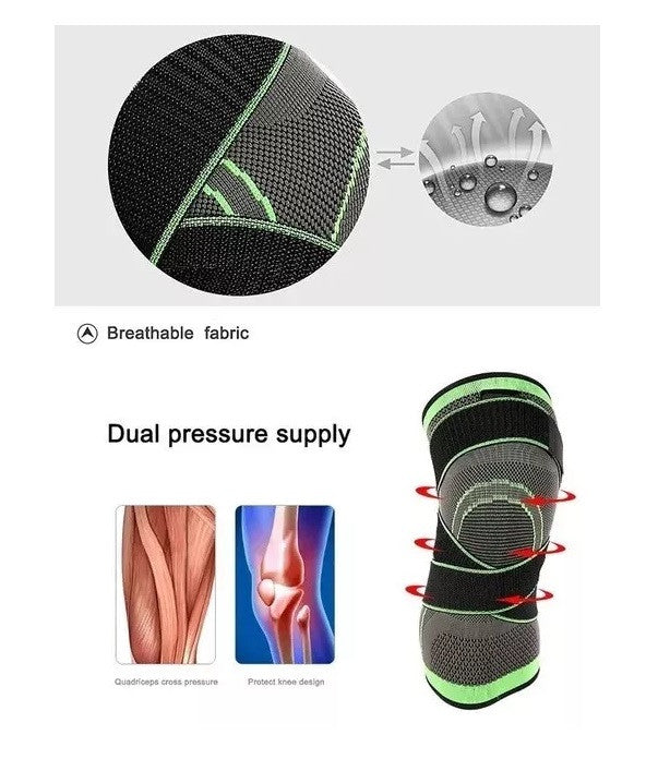Rodillera Ortopédica Ajustable De Comprensión