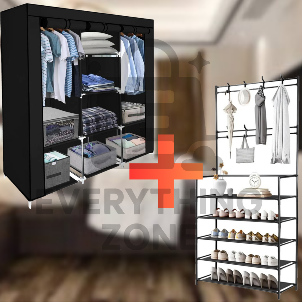 Combo Armario 3Puestos + Zapatero PERCHE