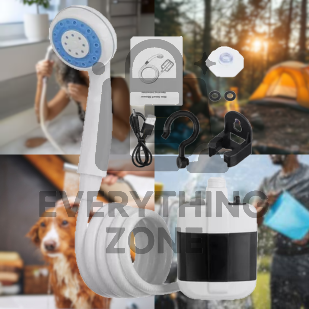 Ducha Portatil Regadera Recargable 1.8 M